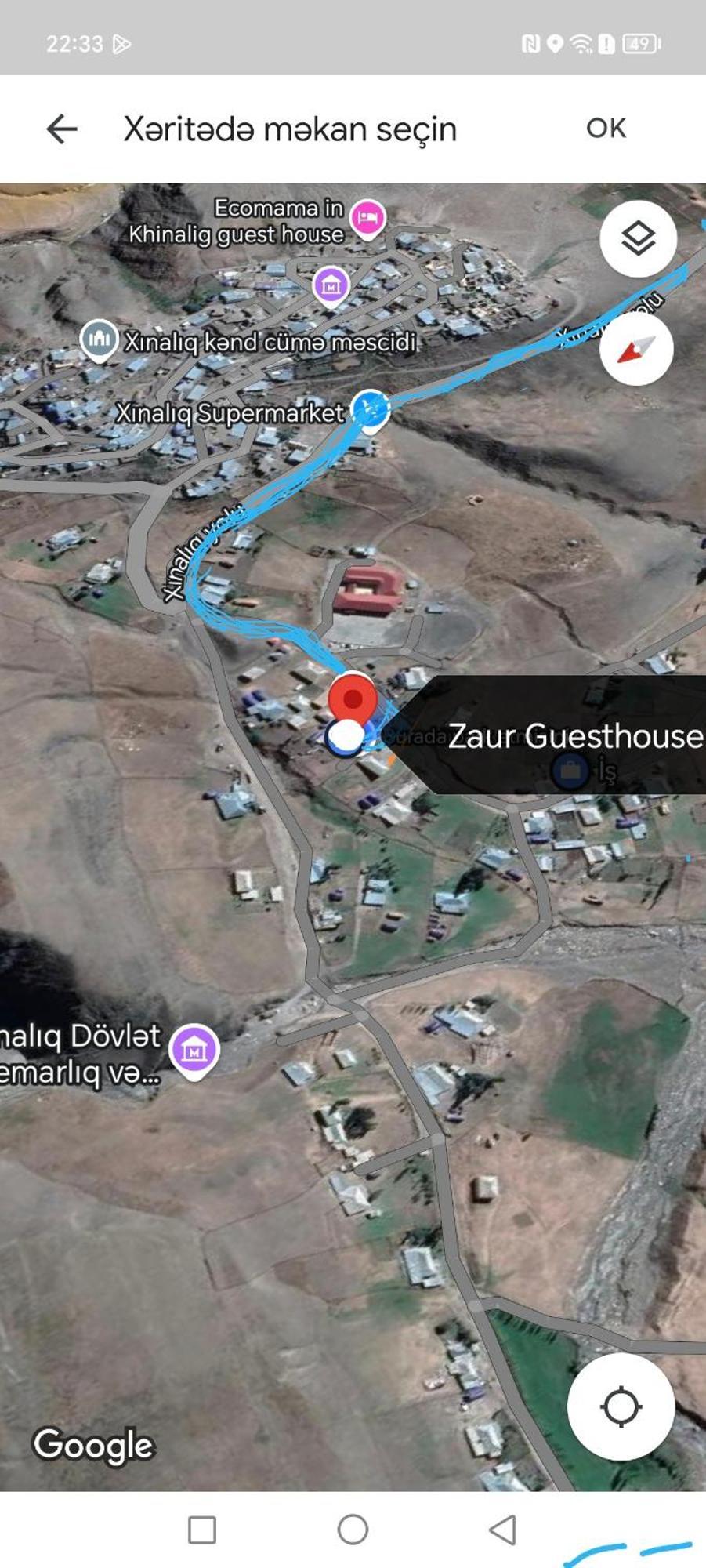 Zaur Guest Hause Hotel Xinaliq Exterior foto